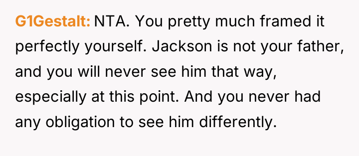 G1Gestalt NTA. You pretty much framed it perfectly yourself. Jackson...