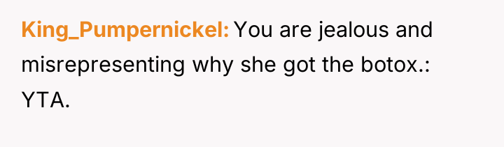 King_Pumpernickel You are jealous and misrepresenting why she got the...