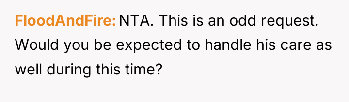 FloodAndFire NTA. This is an odd request. Would you be...