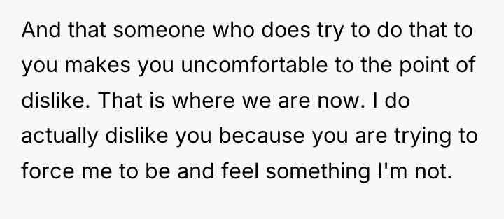 And that someone who does try to do that to...
