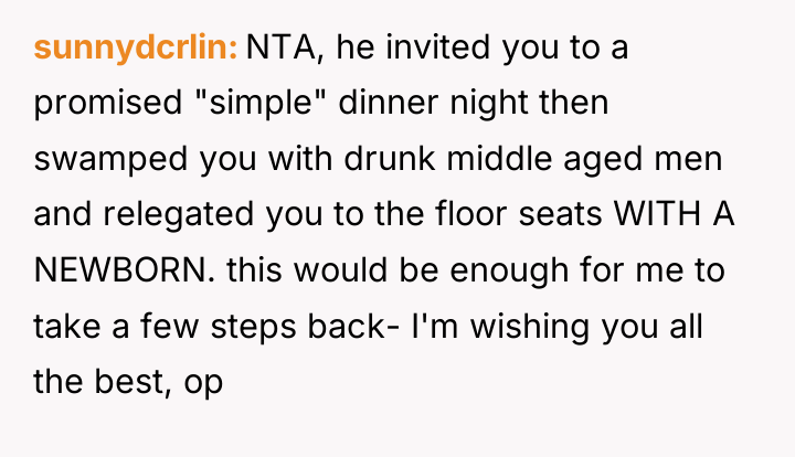 sunnydcrlin NTA, he invited you to a promised "simple" dinner...
