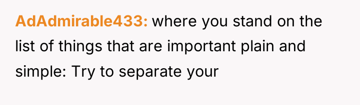 AdAdmirable433 where you stand on the list of things that...