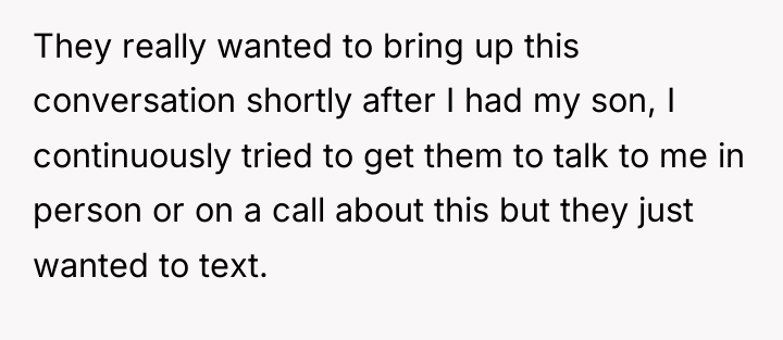 They really wanted to bring up this conversation shortly after...