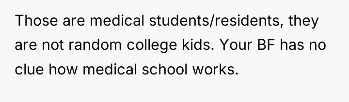 Those are medical students/residents, they are not random college kids....