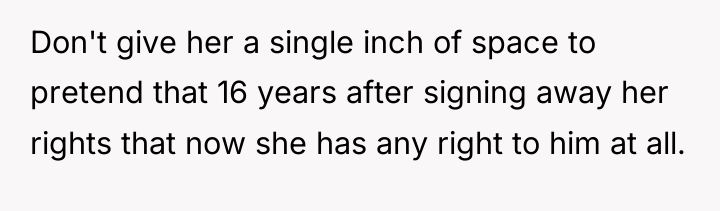 Don't give her a single inch of space to pretend...