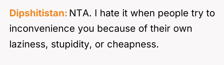Dipshitistan NTA. I hate it when people try to inconvenience...