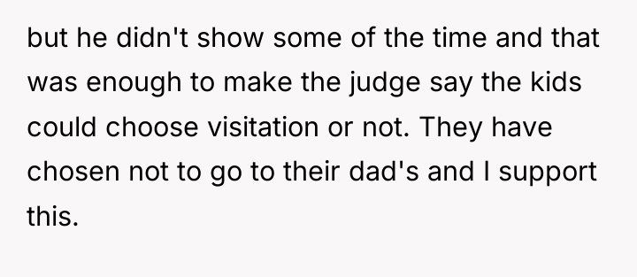 but he didn't show some of the time and that...