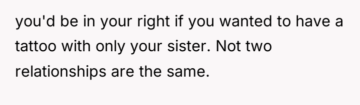 you'd be in your right if you wanted to have...