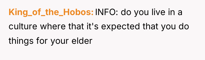 King_of_the_Hobos INFO: do you live in a culture where that...