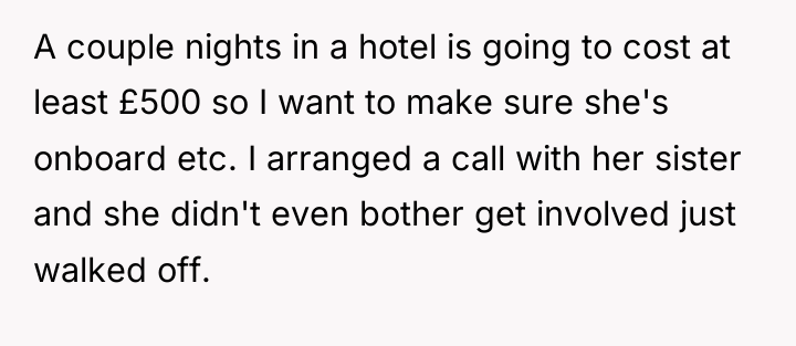 A couple nights in a hotel is going to cost...