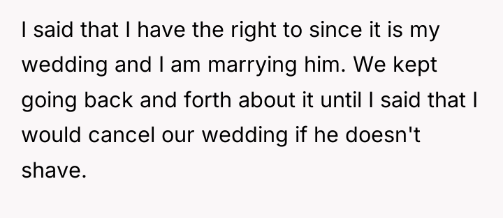 I said that I have the right to since it...