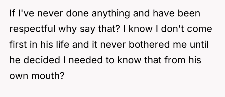 If I've never done anything and have been respectful why...