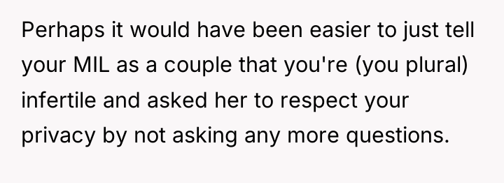 Perhaps it would have been easier to just tell your...