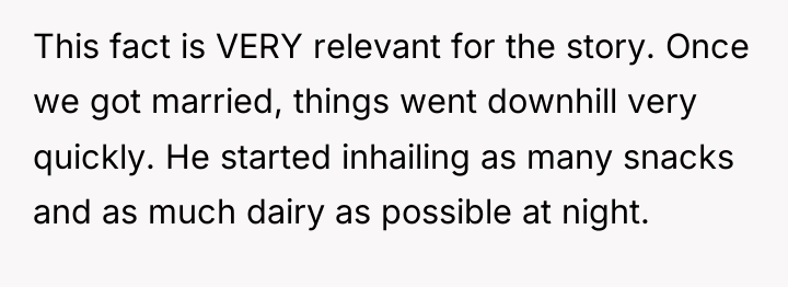 This fact is VERY relevant for the story. Once we...