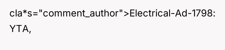 cla*s="comment_author">Electrical-Ad-1798: YTA,