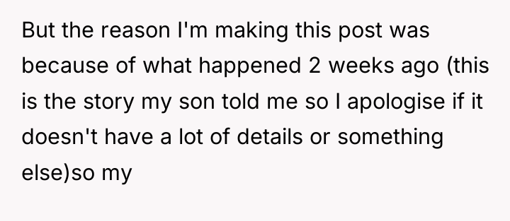 But the reason I'm making this post was because of...