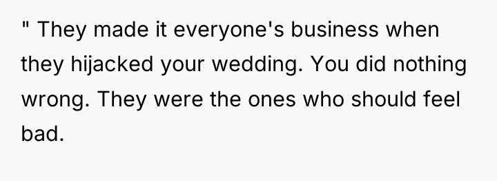 " They made it everyone's business when they hijacked your...