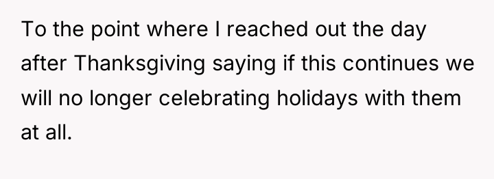 To the point where I reached out the day after...