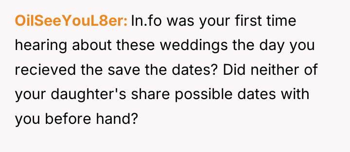 OilSeeYouL8er In.fo was your first time hearing about these weddings...
