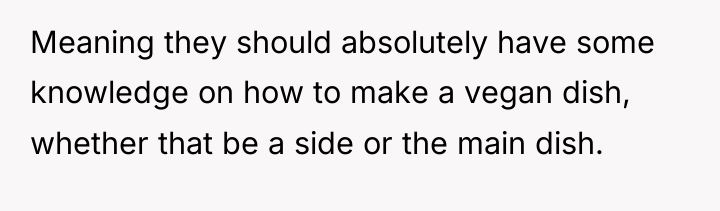 Meaning they should absolutely have some knowledge on how to...