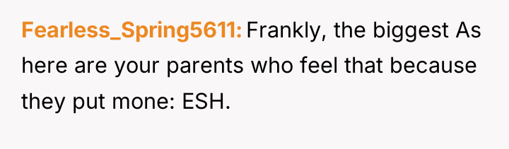 Fearless_Spring5611 Frankly, the biggest As here are your parents who...