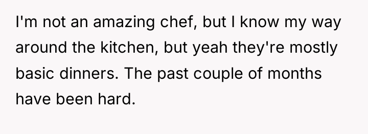 I'm not an amazing chef, but I know my way...