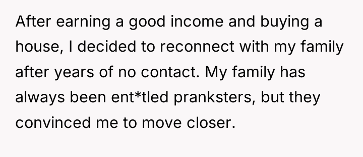 After earning a good income and buying a house, I...