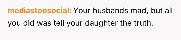 mediastoosocial Your husbands mad, but all you did was tell...