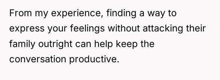 From my experience, finding a way to express your feelings...