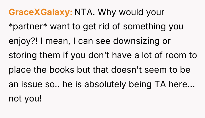 GraceXGalaxy NTA. Why would your *partner* want to get rid...