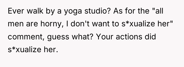 Ever walk by a yoga studio? As for the "all...