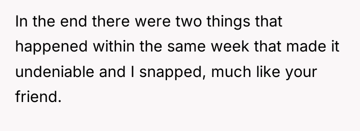 In the end there were two things that happened within...