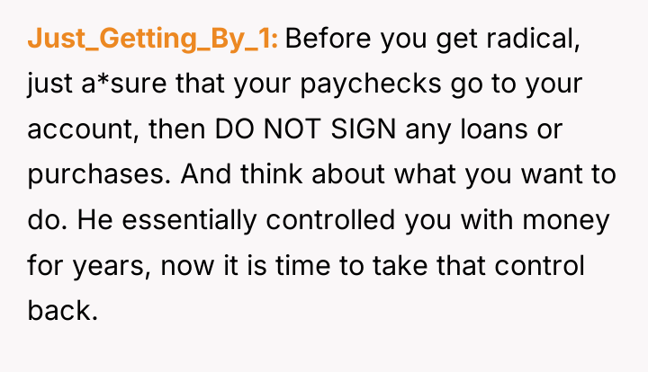 Just_Getting_By_1 Before you get radical, just a*sure that your paychecks...