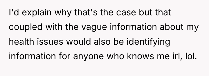 I'd explain why that's the case but that coupled with...