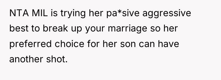 NTA MIL is trying her pa*sive aggressive best to break...