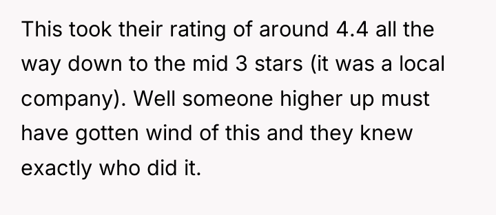 This took their rating of around 4.4 all the way...