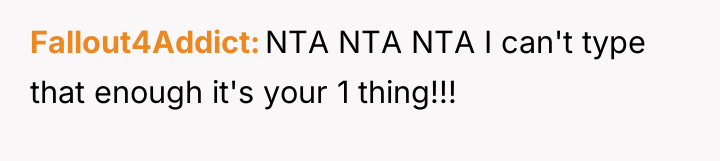 Fallout4Addict NTA NTA NTA I can't type that enough it's...