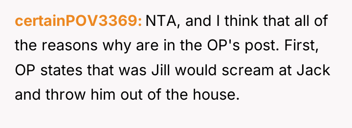 certainPOV3369 NTA, and I think that all of the reasons...