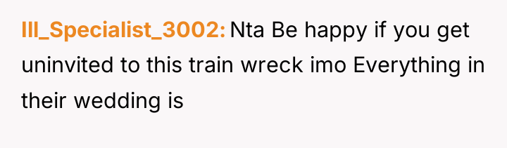 Ill_Specialist_3002 Nta Be happy if you get uninvited to this...