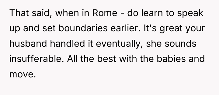 That said, when in Rome - do learn to speak...