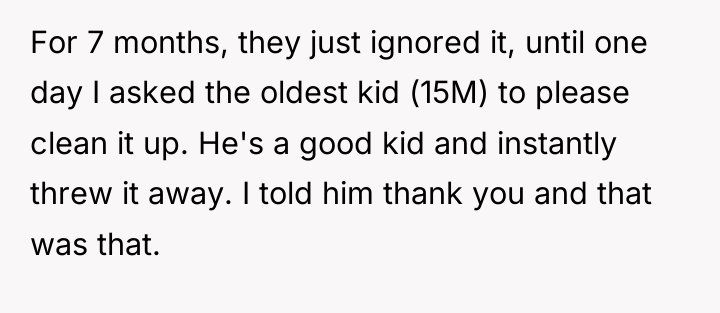 For 7 months, they just ignored it, until one day...