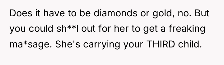 Does it have to be diamonds or gold, no. But...