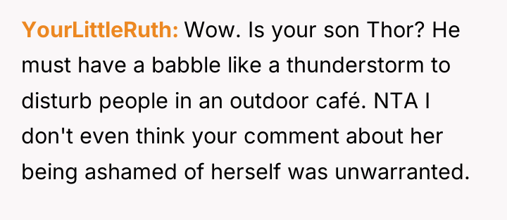 YourLittleRuth Wow. Is your son Thor? He must have a...