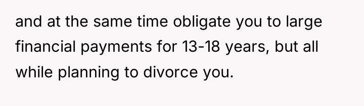 and at the same time obligate you to large financial...