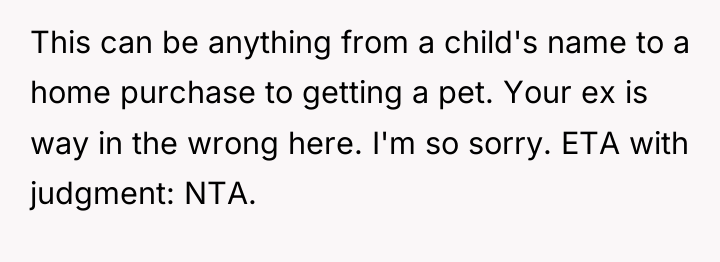 This can be anything from a child's name to a...
