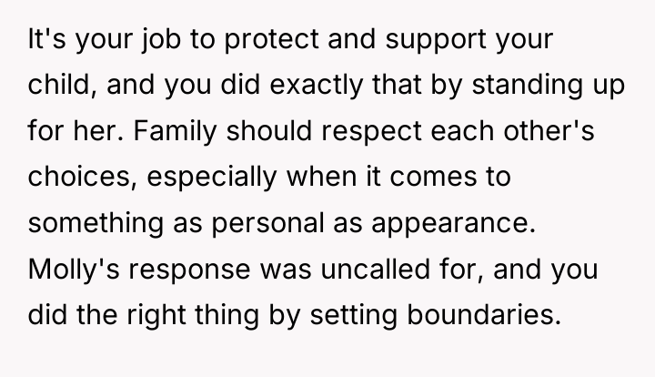 It's your job to protect and support your child, and...
