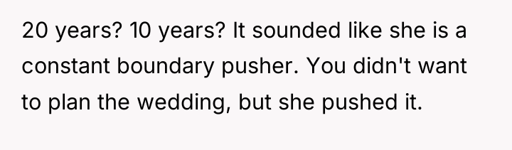 20 years? 10 years? It sounded like she is a...