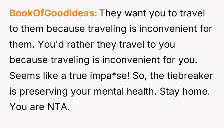 BookOfGoodIdeas They want you to travel to them because traveling...