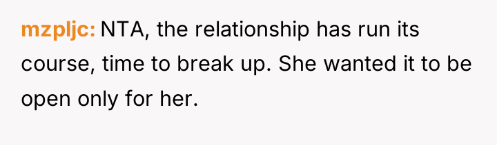 mzpljc NTA, the relationship has run its course, time to...