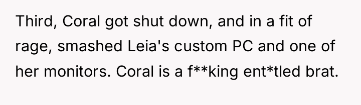 Third, Coral got shut down, and in a fit of...